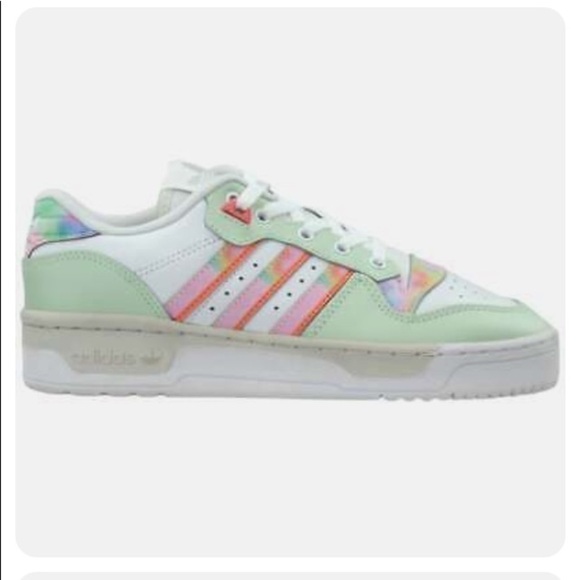adidas Shoes - adidas FY1270 Rivalry Low white Tie Dye Women’s 7.5 Kicks Streetwear 80’s Y2K